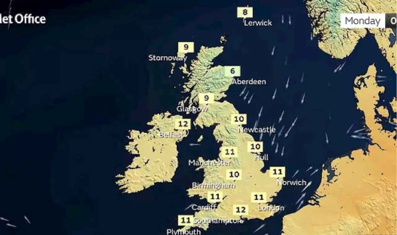 UK Weather: Joy for soaked Brits as rain to clear and temperatures to soar