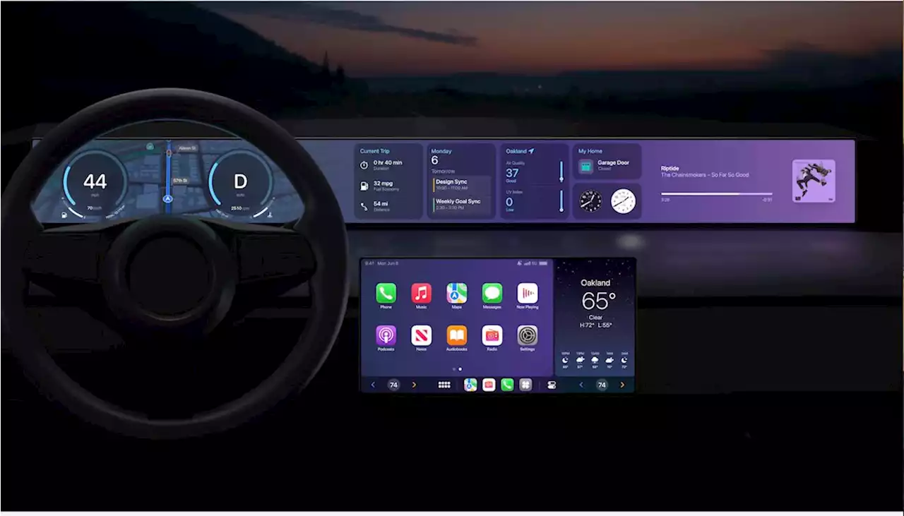 iOS 16 and next-generation Apple CarPlay taking over entire dashboard