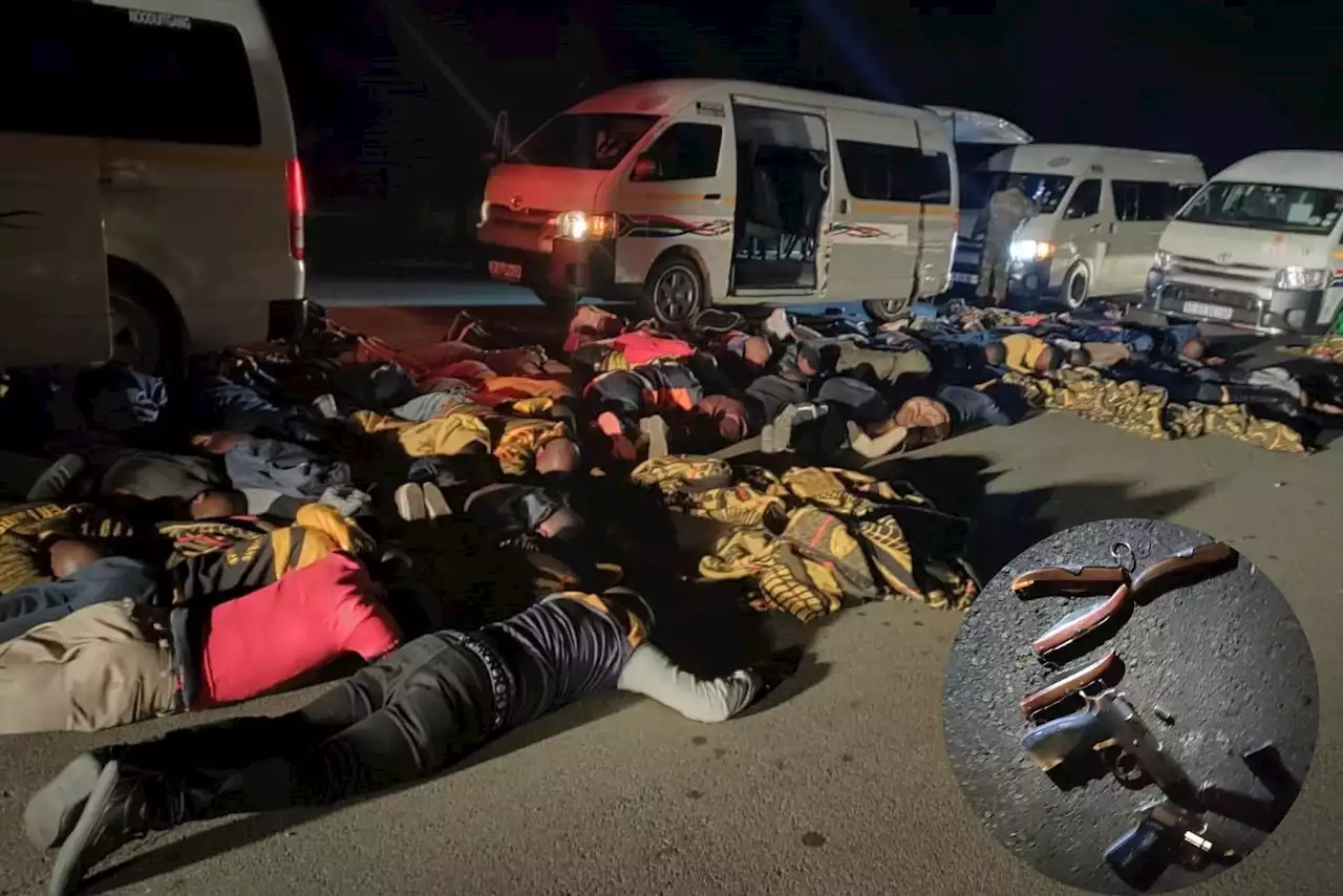 More than 150 undocumented immigrants in minibus taxi convoy nabbed in Free State | The Citizen