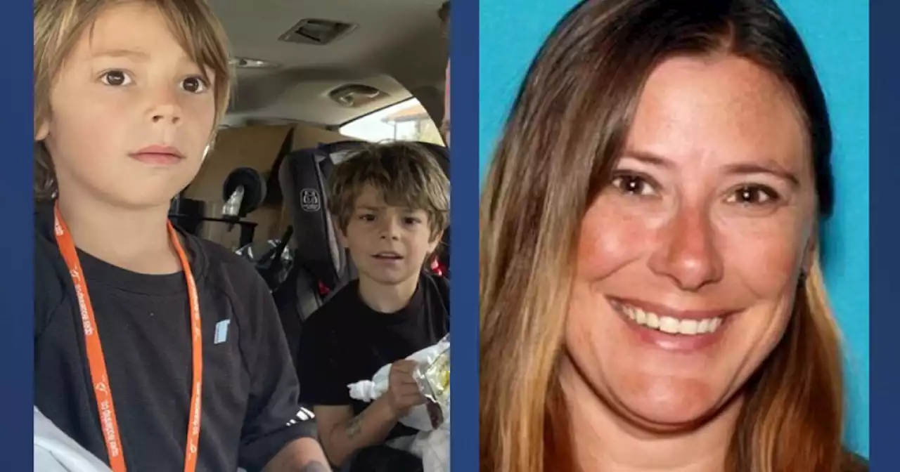 San Diego Police seek public's help in finding 2 boys, their mother