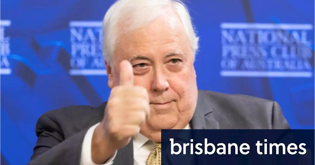 Palmer splashed $31m on ads during six-week election campaign