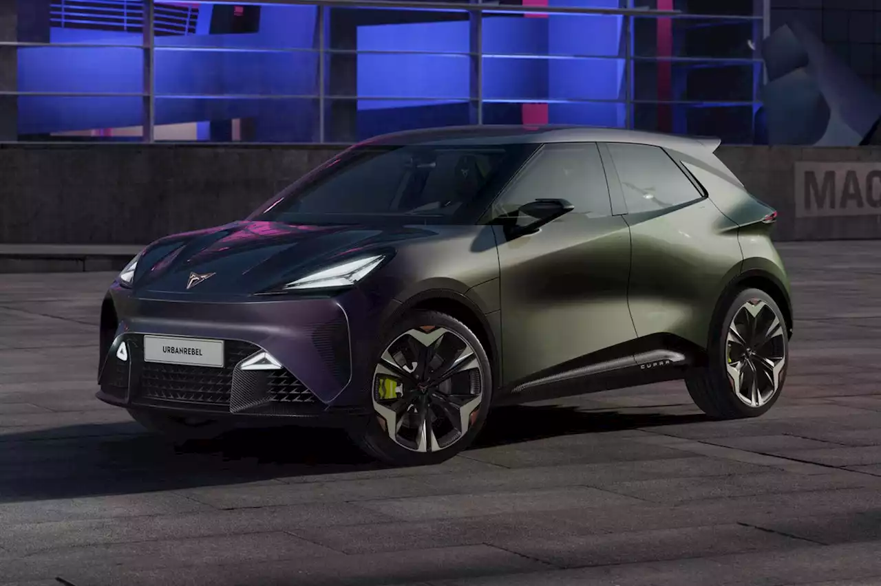 Cupra UrbanRebel concept previews future electric supermini