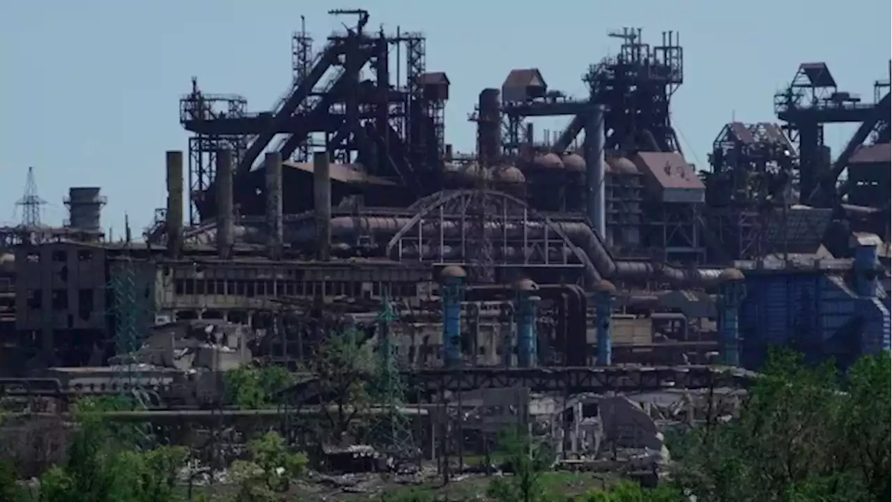 Russia returns dozens of Ukrainian soldiers' bodies from Mariupol steel plant now occupied by Russian forces | CBC News