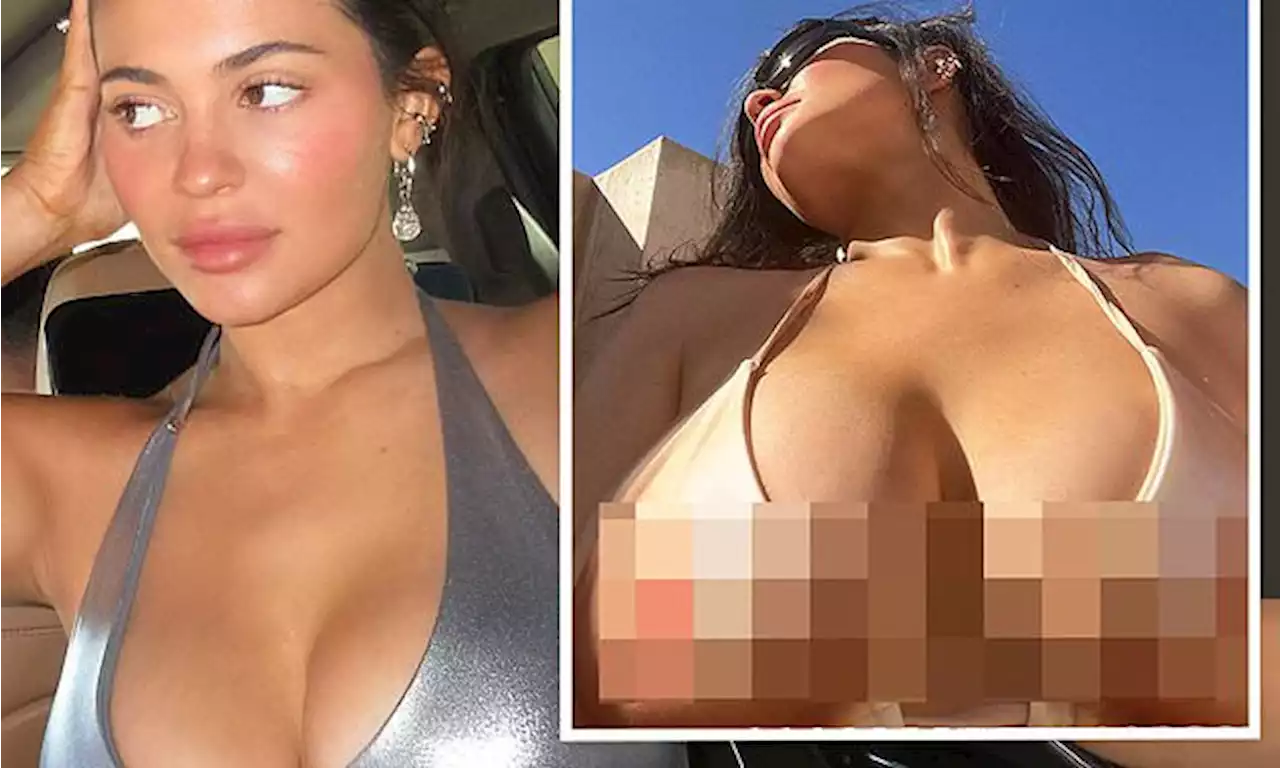 Kylie Jenner wears 'naked' bikini top and says 'free the nipple'