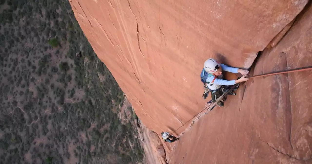 Colorado Springs 8-year-old climbs Moonlight Buttress at Zion National Park