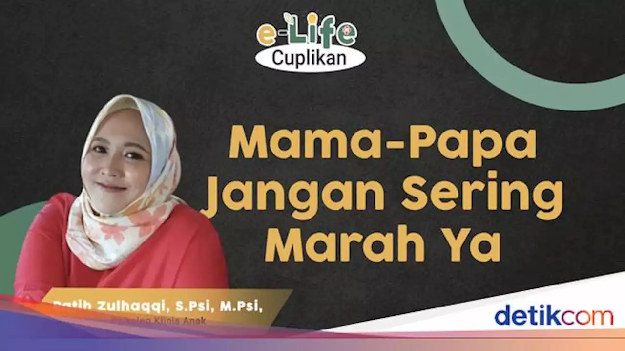 Pakar Sebut Boleh Saja Marah pada Anak, Asal...