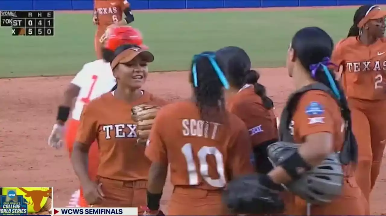 Day, Czech help Texas top Oklahoma State, stay alive in WCWS