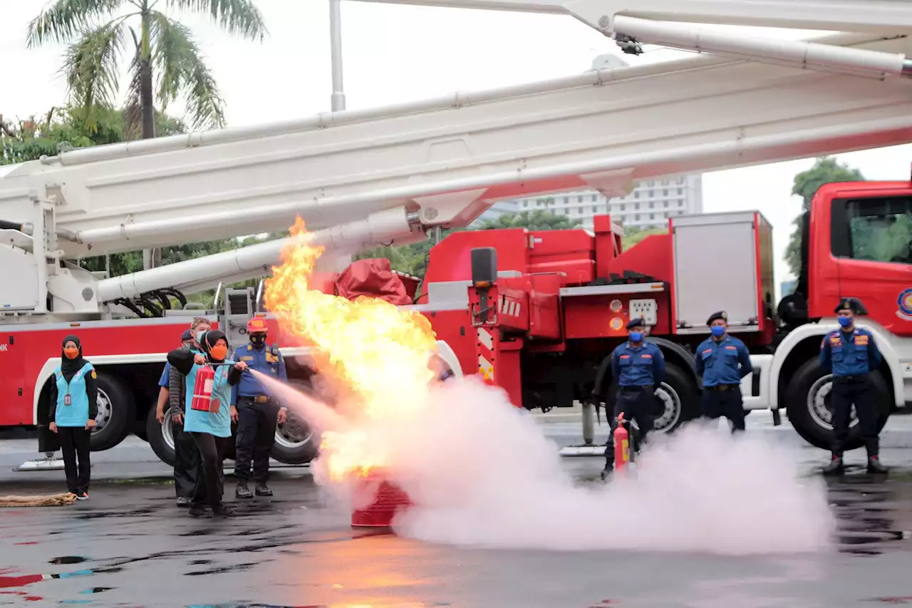 Penanganan Si Jago Merah, DPKP Libatkan Kader Surabaya Hebat