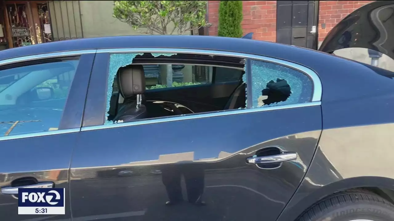 Ex-Oakland council president hit by car burglar