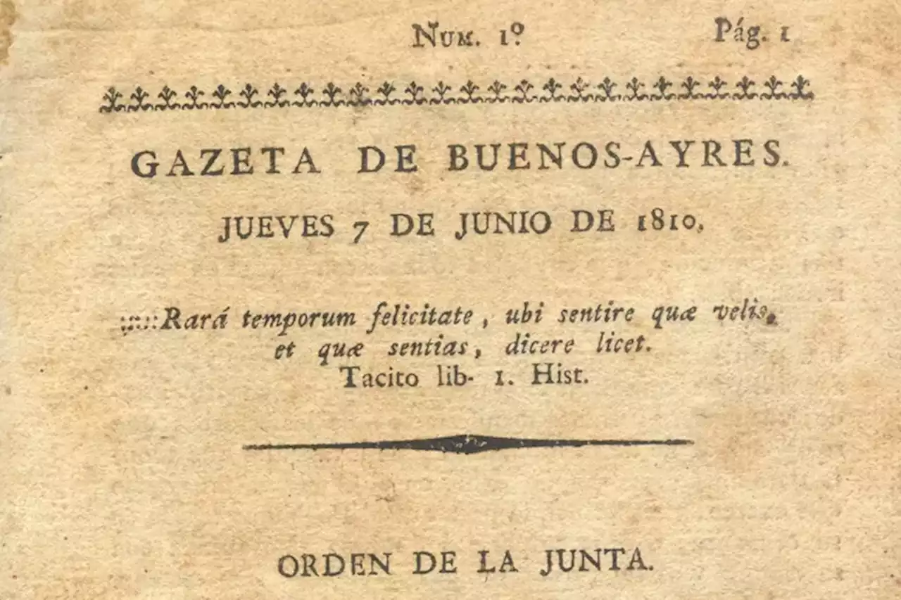 Día del periodista: cómo era La Gazeta de Buenos Ayres, el primer diario del país