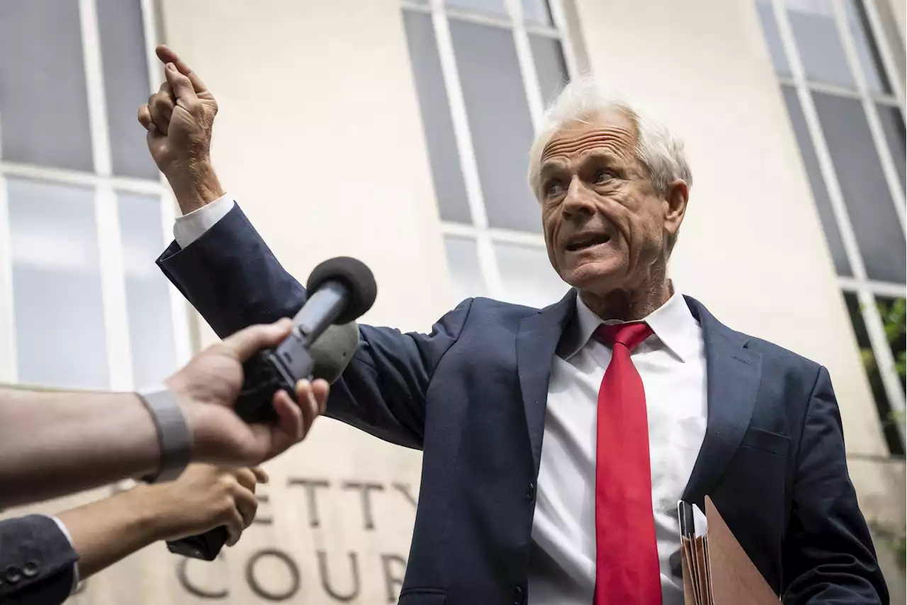 Peter Navarro says FBI agents strip-searched him during arrest