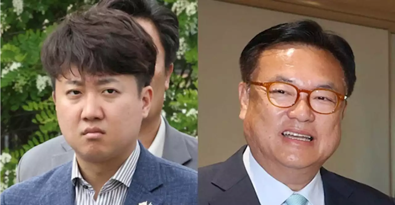 이준석 '간보고, 기회주의' vs 정진석 '자기정치, 정부 난색'