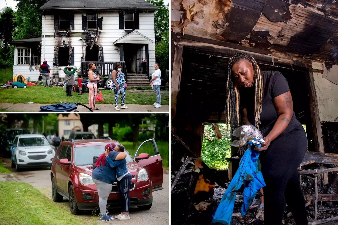 Five people dead, including 3 kids, in Michigan house fire