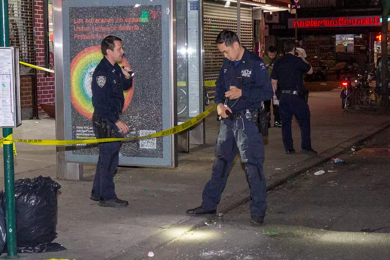 Man hit by stray bullet at NYC bus stop recalls harrowing moment