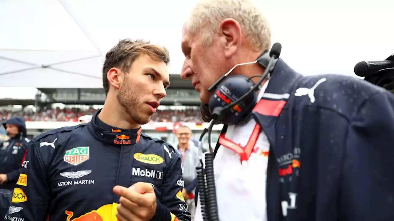 Helmut Marko sobre Red Bull: 'Hablé con Pierre Gasly antes de renovar a Checo'