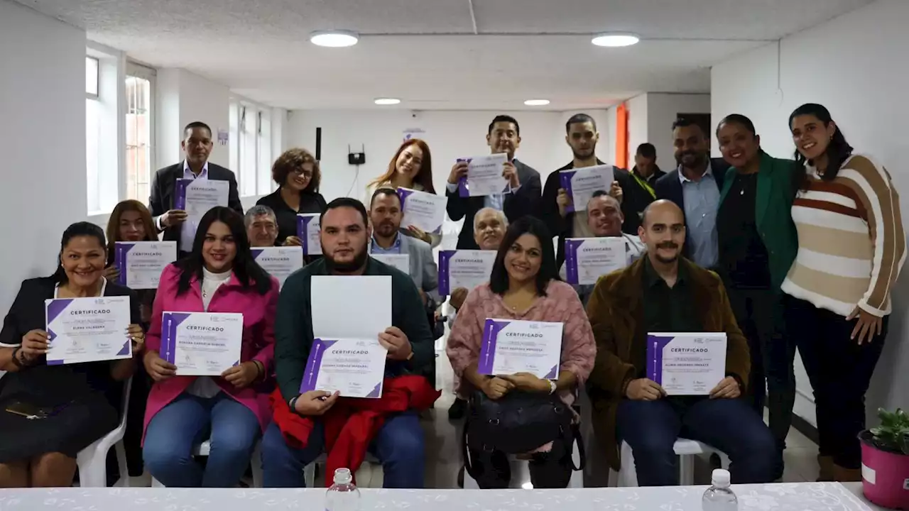 Venezolanos en Bogotá se formaron en Justicia Transicional