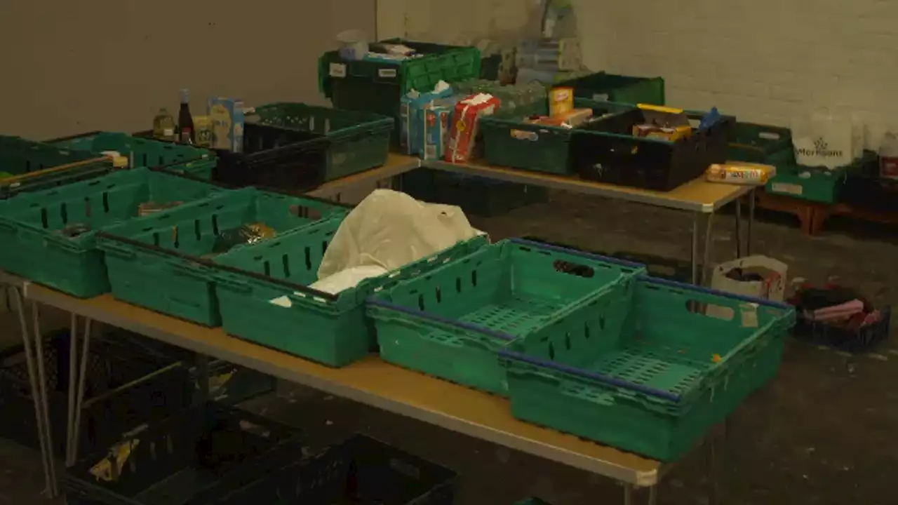 The food bank that ran out of food - because people can no longer afford to donate