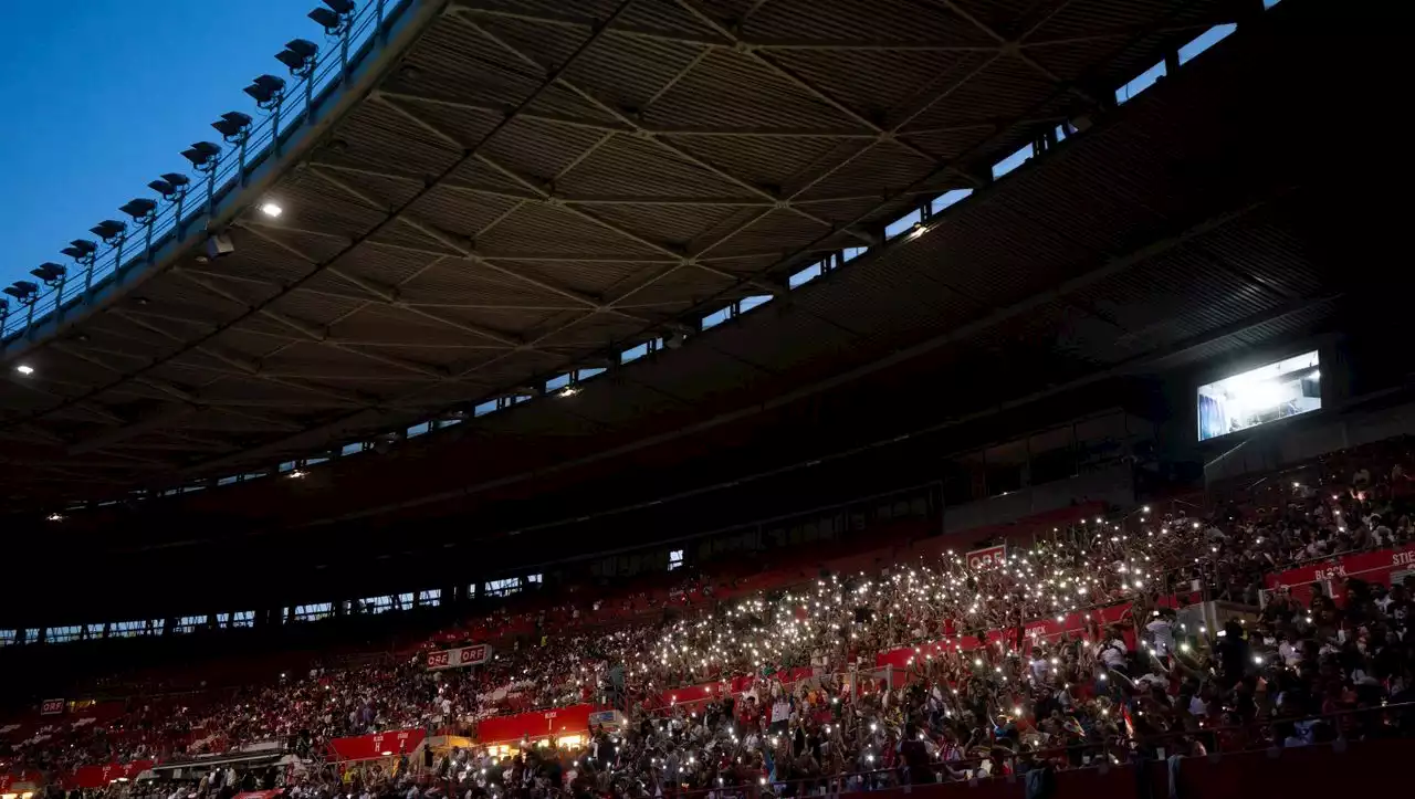 Wien: Stromausfall im Stadion – Österreich-Länderspiel 90 Minuten verspätet angepfiffen