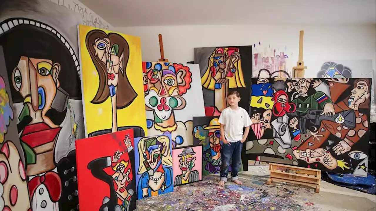 Andres Valencia: Little Picasso is taking the art world by storm