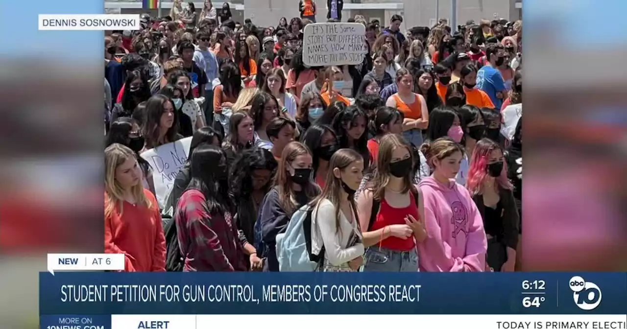 Students petition for gun control, members of Congress react