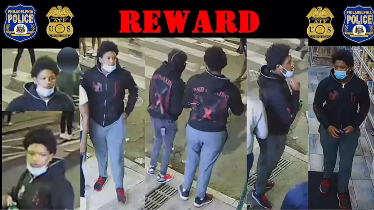 $30K reward in search for 3rd suspect in Philly mass shooting