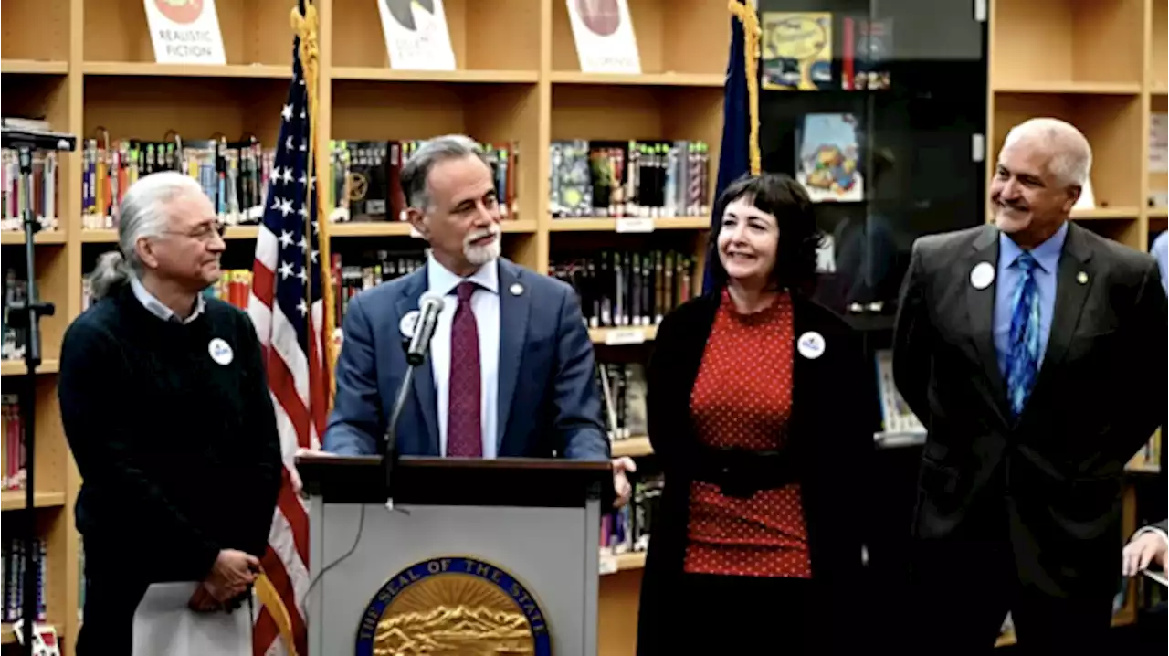 Gov. Dunleavy, lawmakers celebrate passage of Alaska Reads Act - Alaska Public Media