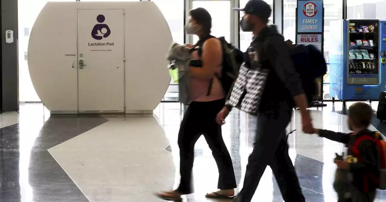 O’Hare and Midway installing 11 portable lactation pods to accommodate nursing mothers on the fly