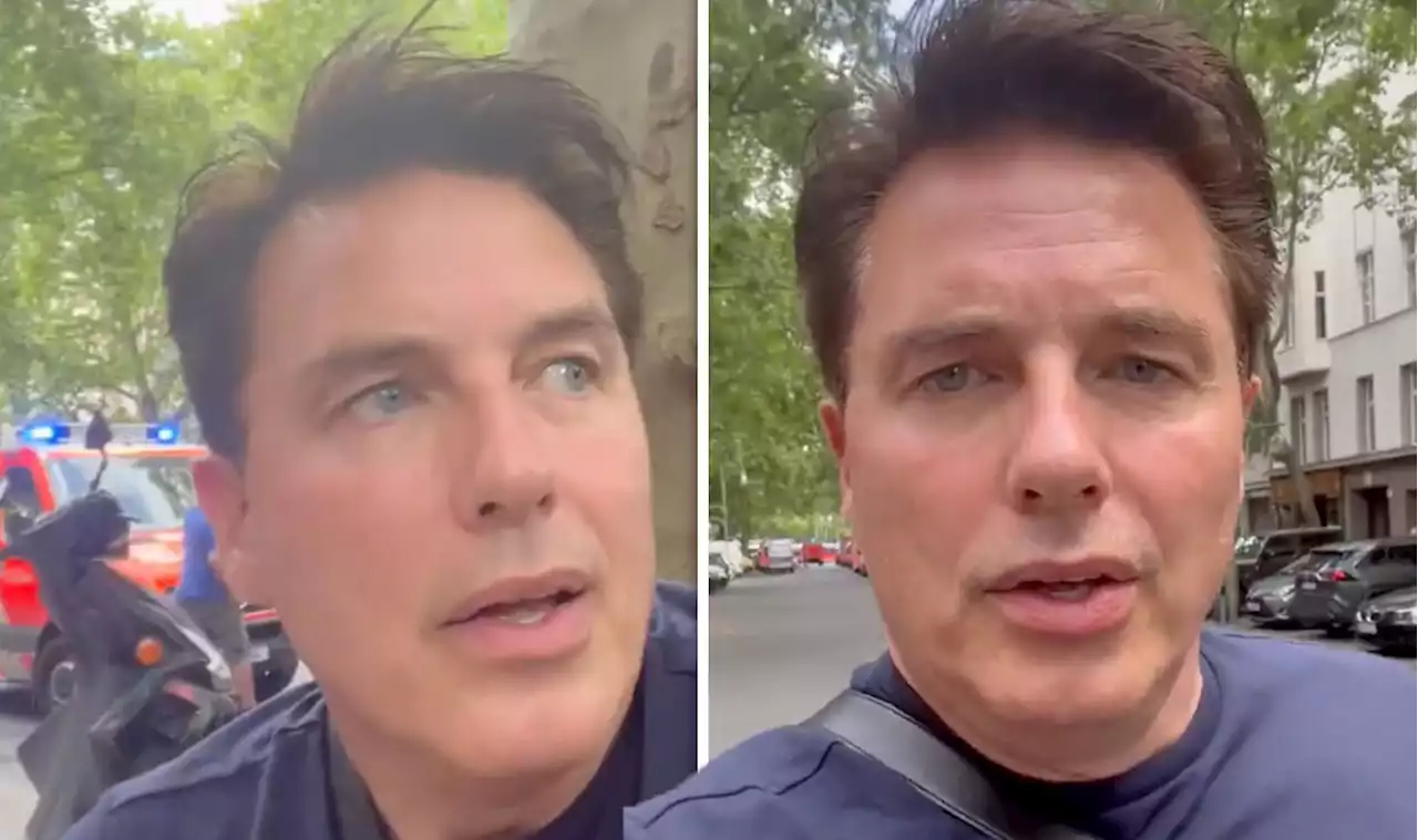 'Carnage' John Barrowman's horror as he's caught up in Berlin crash as one person killed