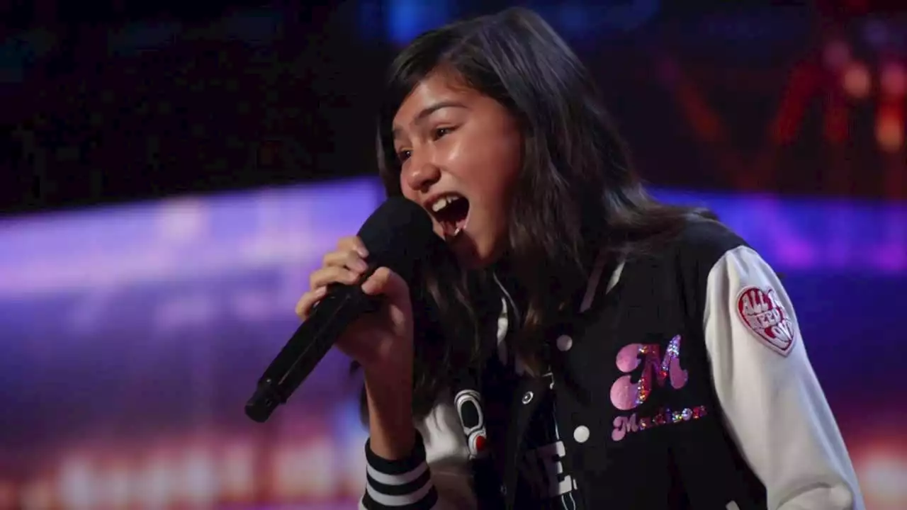 'AGT': 11-Year-Old Songstress Earns Howie Mandel's Golden Buzzer!