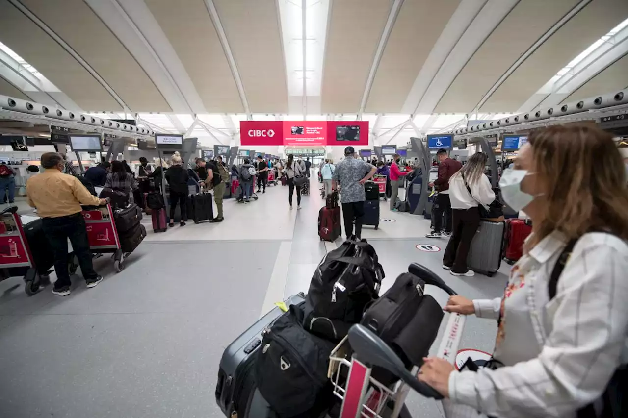 Federal government is working on new measures to ease delays at Canadian airports, transport minister says