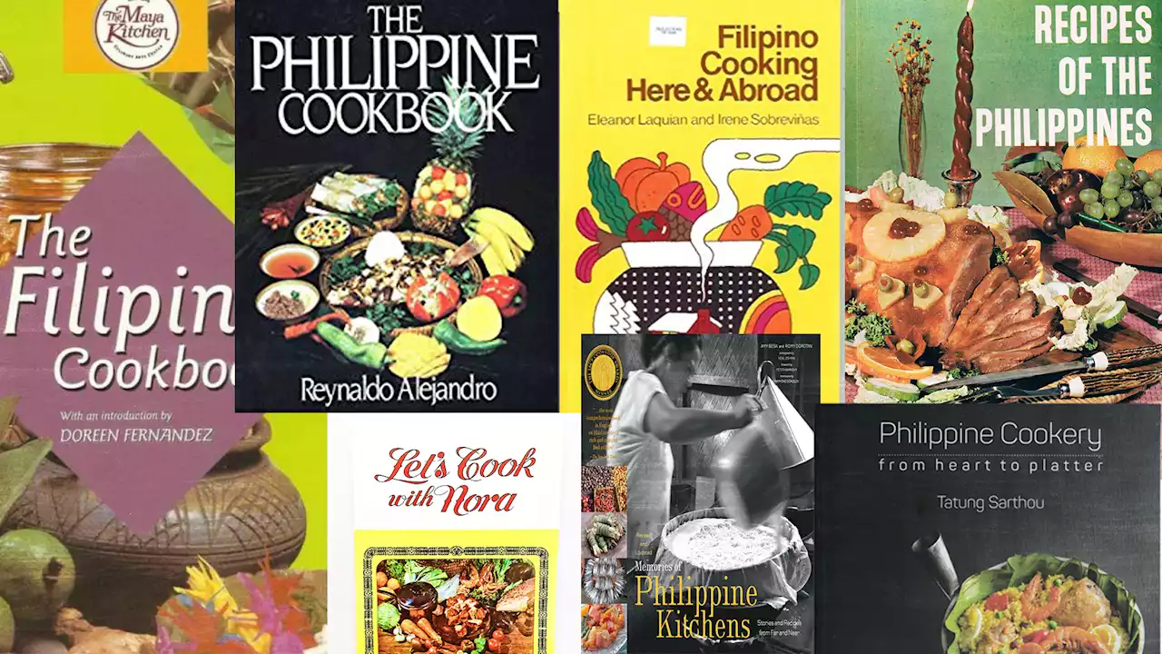 Filipino cookbooks through the years