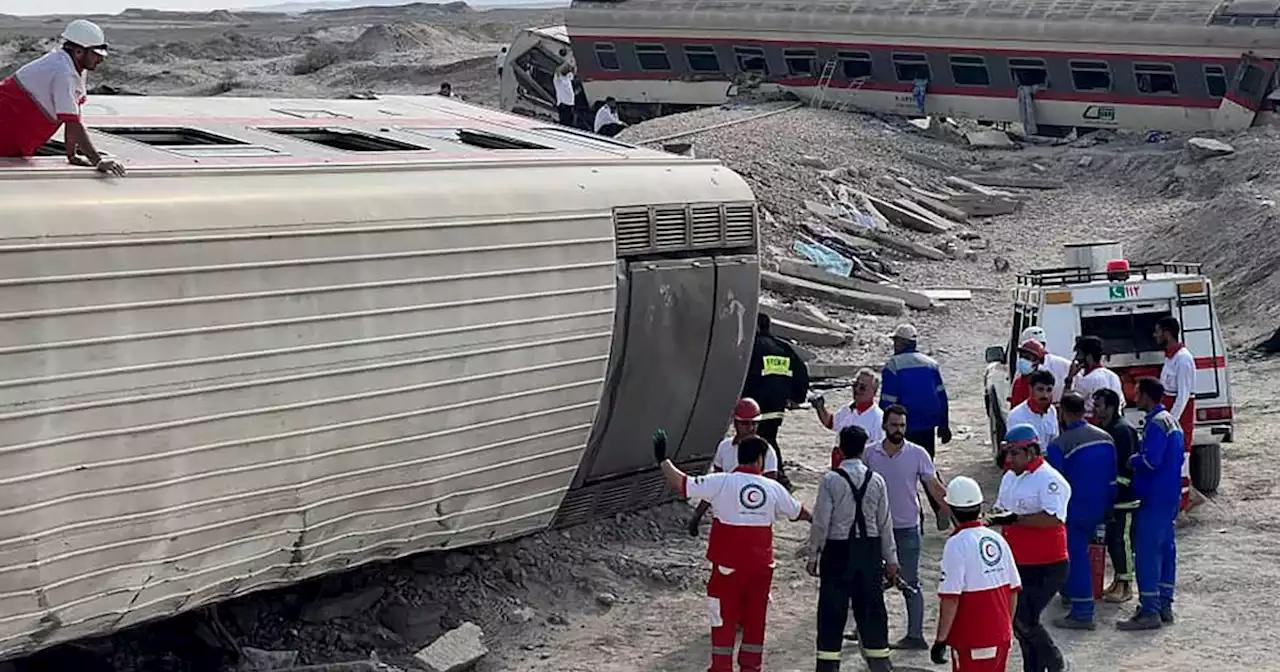 Tragedia en Irán: se descarriló un tren y hay 21 muertos y 47 heridos | Sucesos | La Voz del Interior