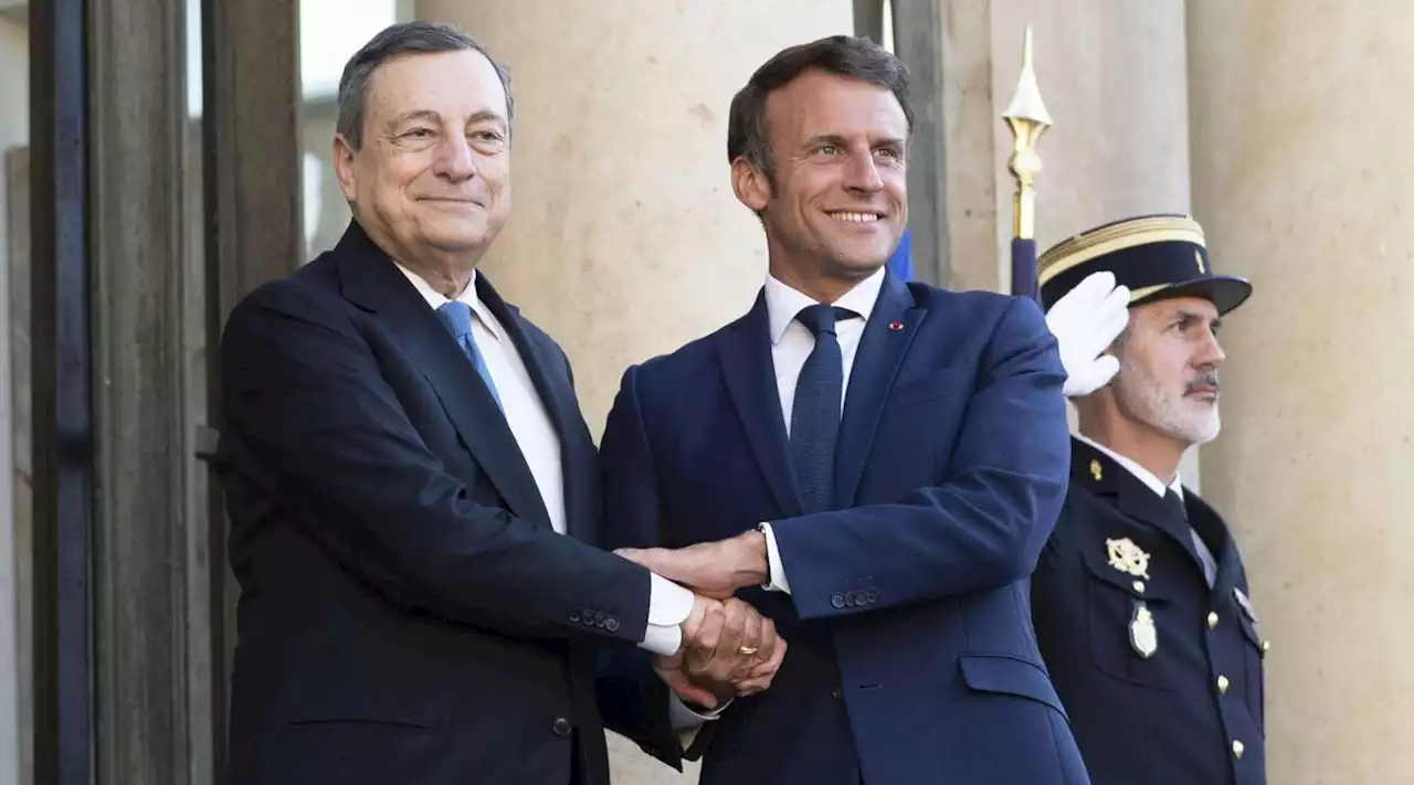 Draghi incontra Macron all'Eliseo: focus su sostegno all'Ucraina ed energia