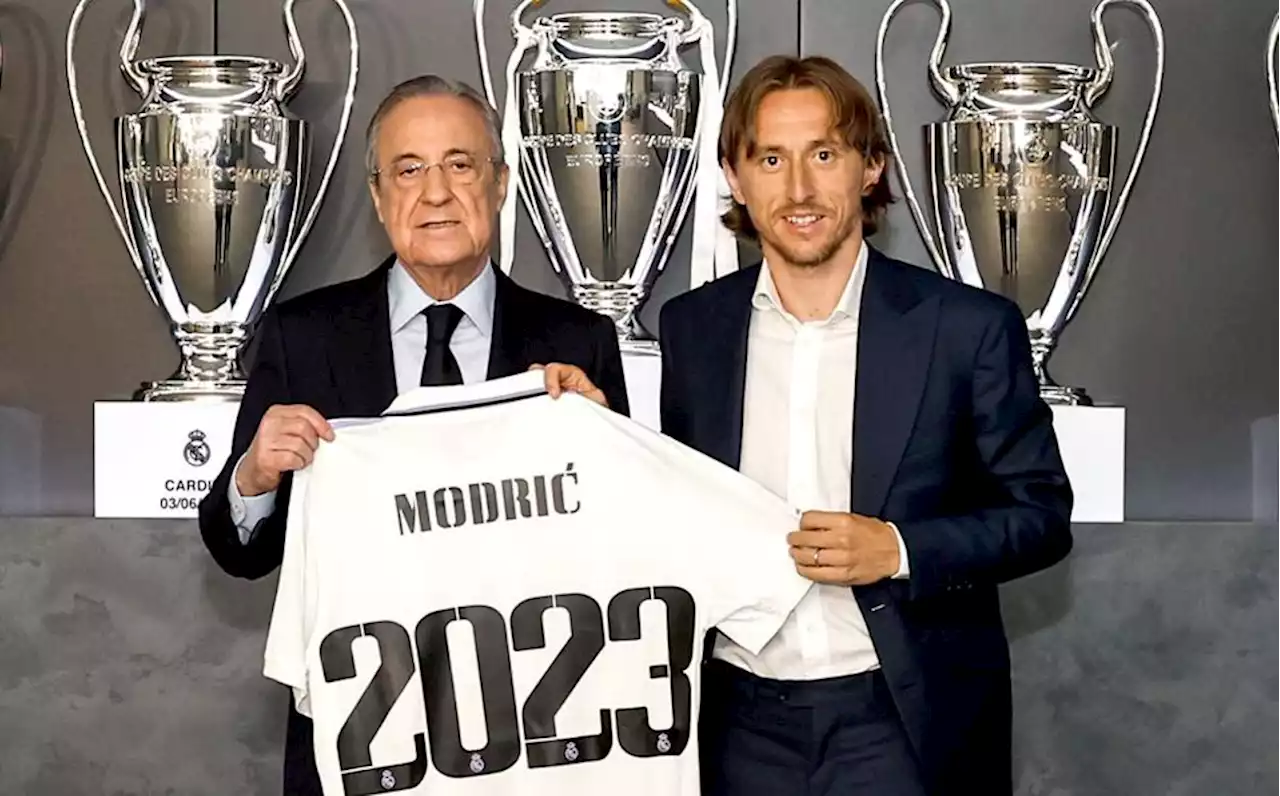 OFICIAL. Luka Modric renueva con el Real Madrid hasta junio de 2023