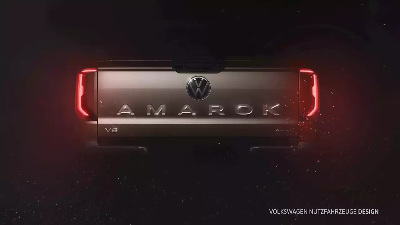 Ford Ranger-based Volkswagen Amarok teased ahead of 2022 debut