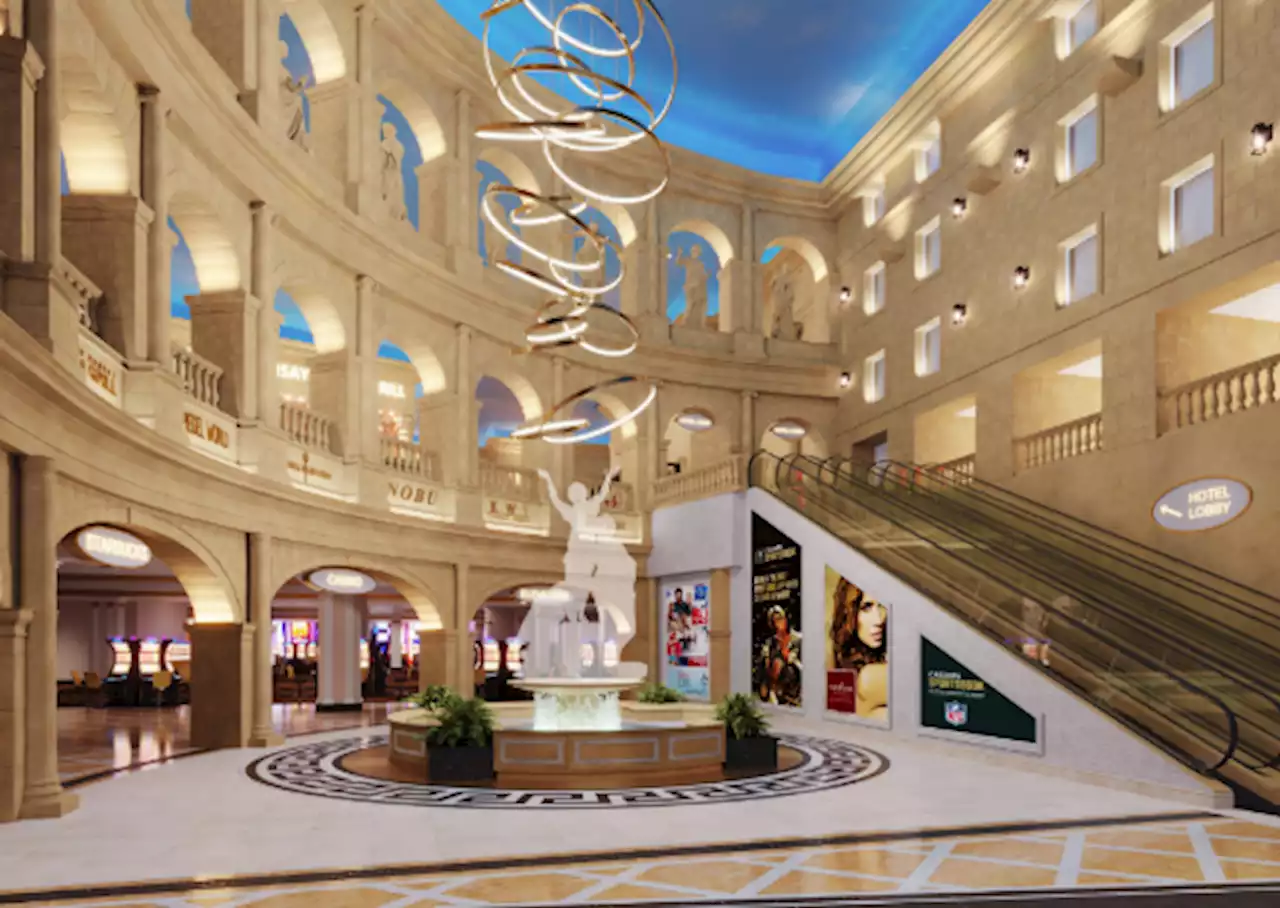 Caesars Plans Lobby, Casino Floor, Pool Upgrades in $200M Makeover