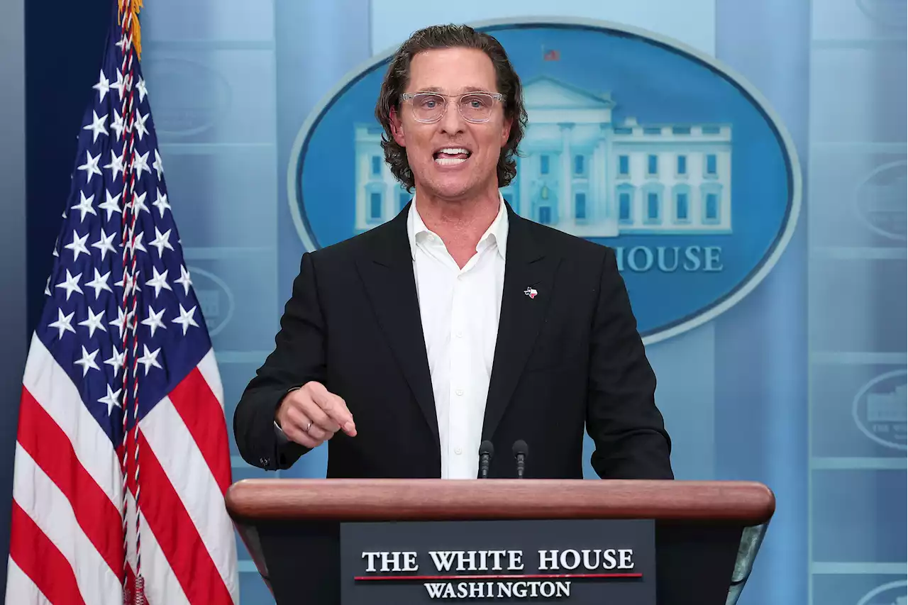 Read Matthew McConaughey's White House speech