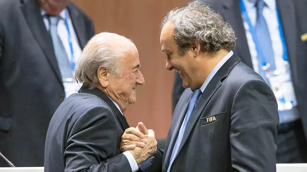 Blatter, Platinis Millionen und ein 'Komplott'