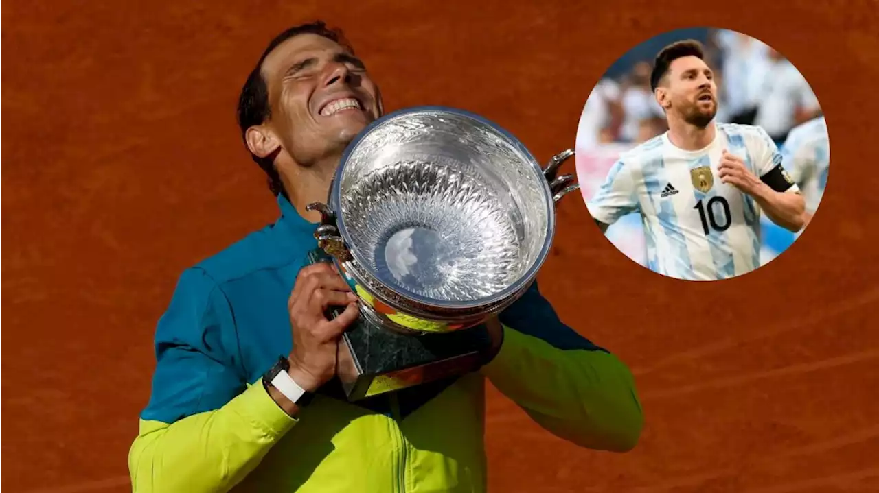 Rafa Nadal habló de su retiro y sorprendió con una mención de Messi