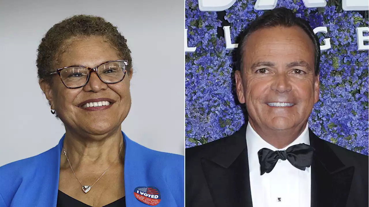 Rick Caruso and Karen Bass Lead in Early Election Returns for L.A. Mayor