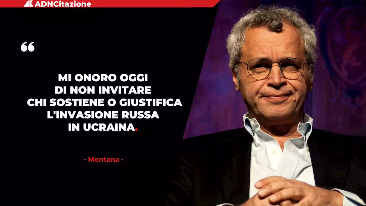 Guerra Ucraina, Mentana ribadisce suo no a ospiti pro Russia