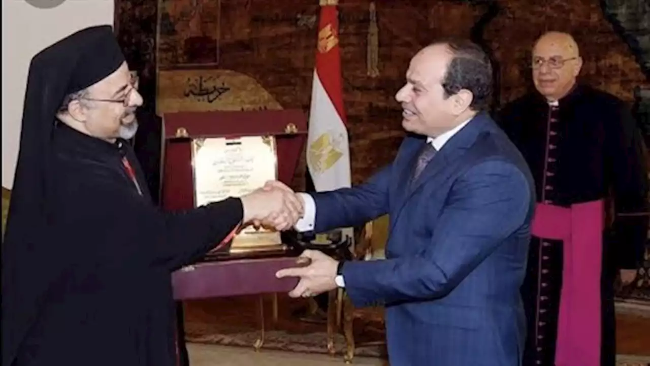 بطريرك الأقباط الكاثوليك يهنئ الرئيس عبد الفتاح السيسي بمناسبة مرور ثماني سنوات على توليه منصبه