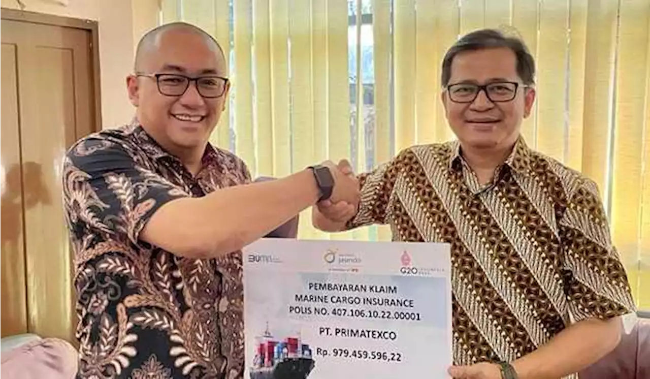 Jasindo Bayar Klaim Asuransi Kargo Rp 979,45 M ke Primatexco Indonesia