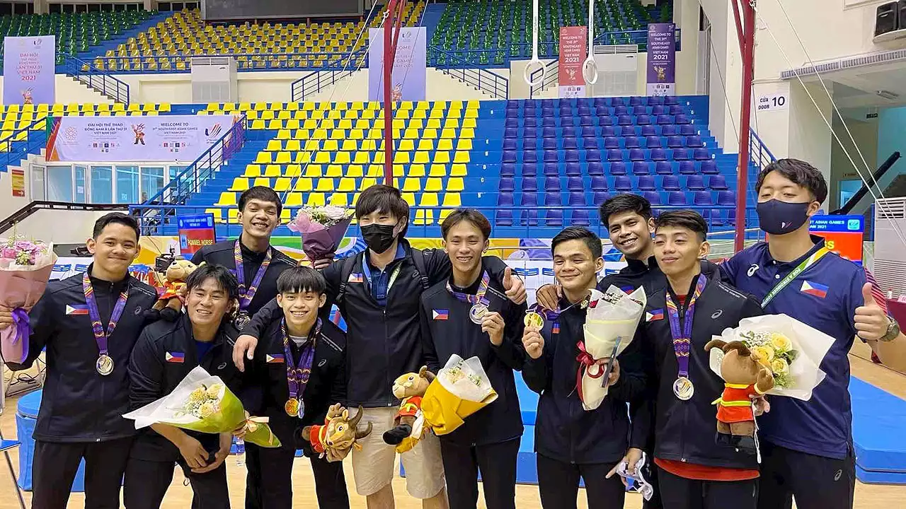 Yulo, gymnastic team off to Qatar for world qualifier - BusinessWorld Online