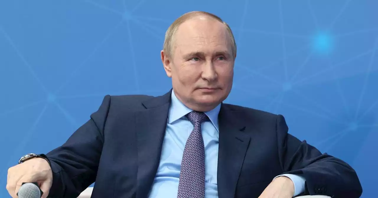 Putin's chilling display as he leans and smirks showing 'bizarrely comedic side'