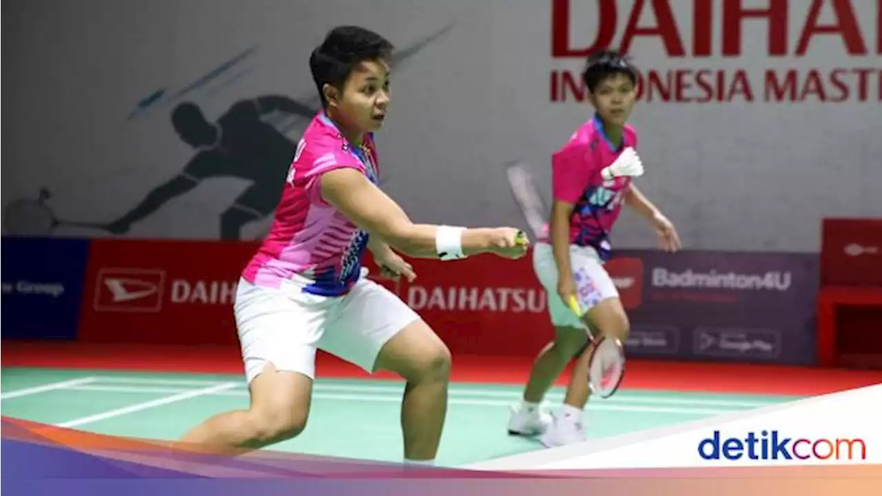 Apriyani/Fadia Lolos ke 8 Besar Indonesia Masters 2022