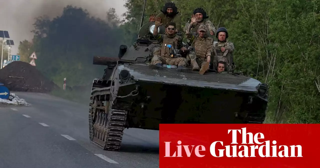 Russia-Ukraine war: western weapons can win Sievierodonetsk battle, governor says; Zelenskiy issues grain warning – live