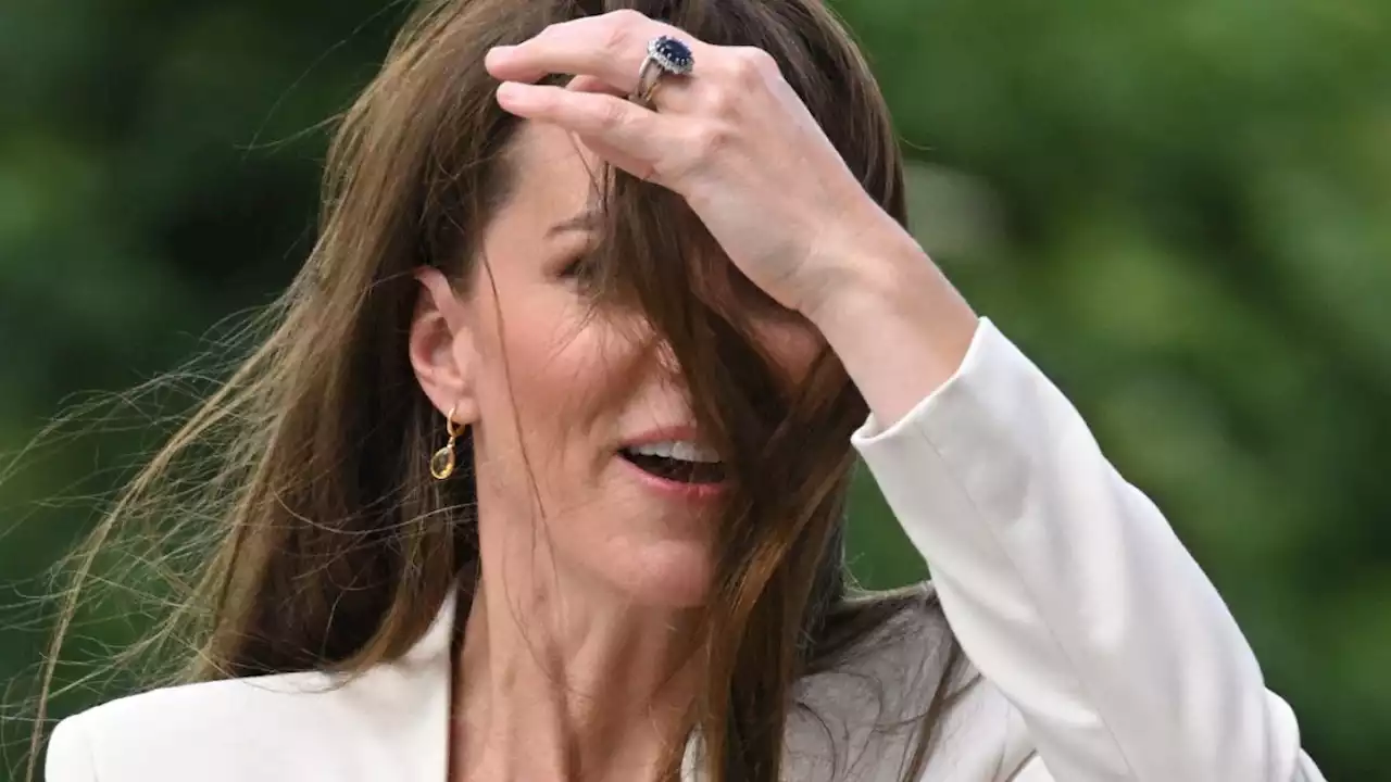 Kate Middleton Handled a Gust of Wind With So Much Poise on Her Latest Outing