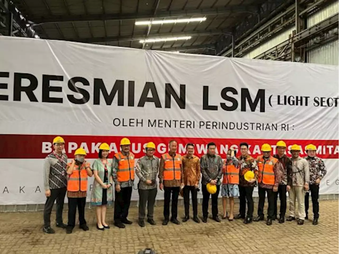 GRP Resmikan Mesin LSM Senilai Rp1 Triliun