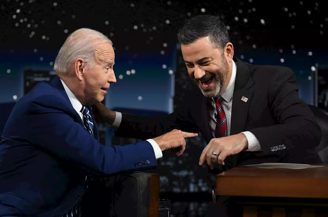 Tough Questions, Few Laughs as Biden Chats With Jimmy Kimmel